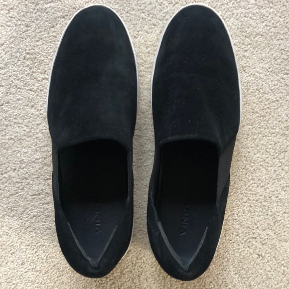 VINCE Warren Suede Platform Sneaker - Picture 1 of 7